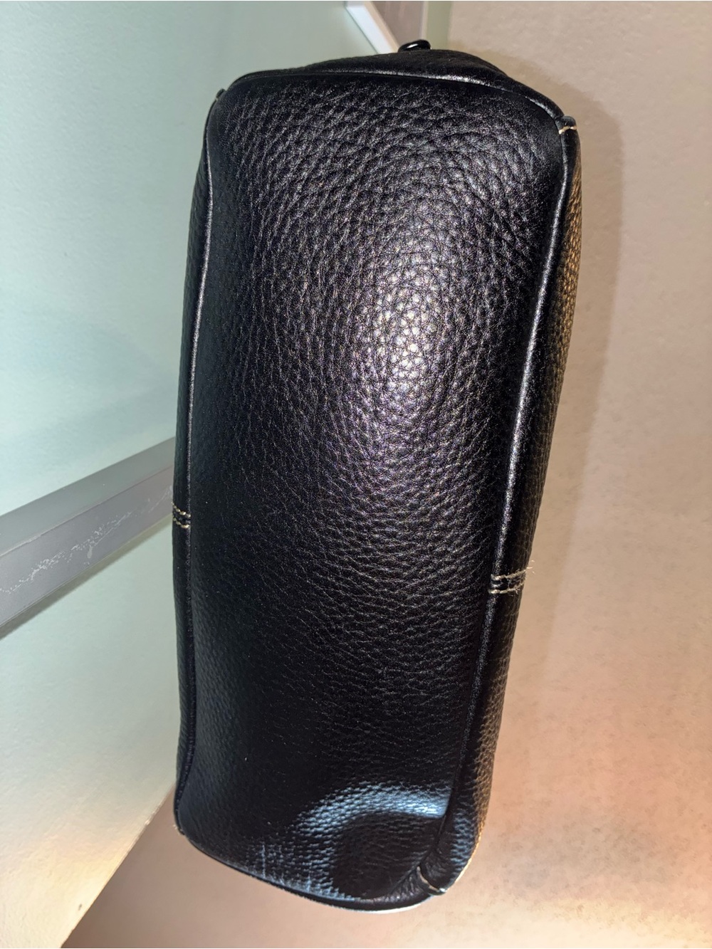 Fossil Black Leather Shoulder Bag - Picture 4 of 11